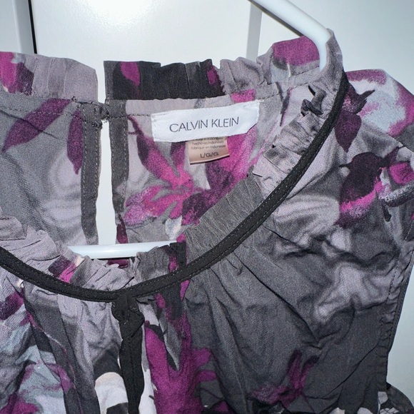 Calvin Klein Blouse Size L - Picture 2 of 2